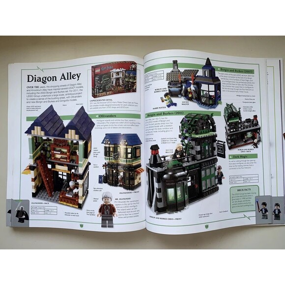 Lego Book Harry Potter Building the Magical World with Mini-figure by Dowsett - Picture 7 of 9
